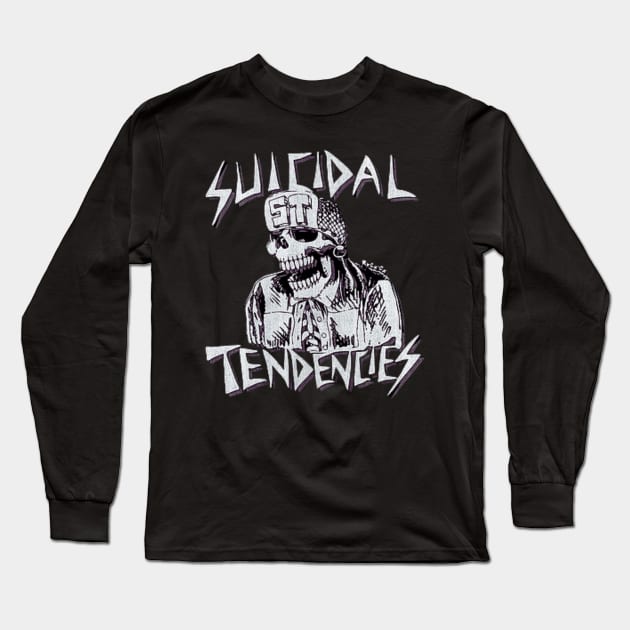 suicidal tendencies baru 8 Long Sleeve T-Shirt by RyuZen